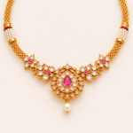 Pink Stone Necklace